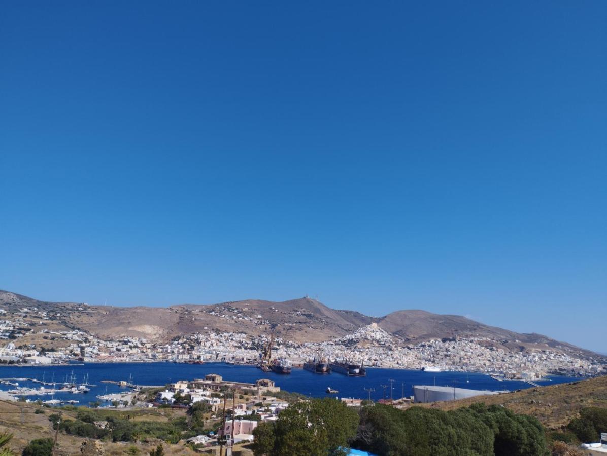 Syros House With View Lejlighed Ermoupoli Eksteriør billede
